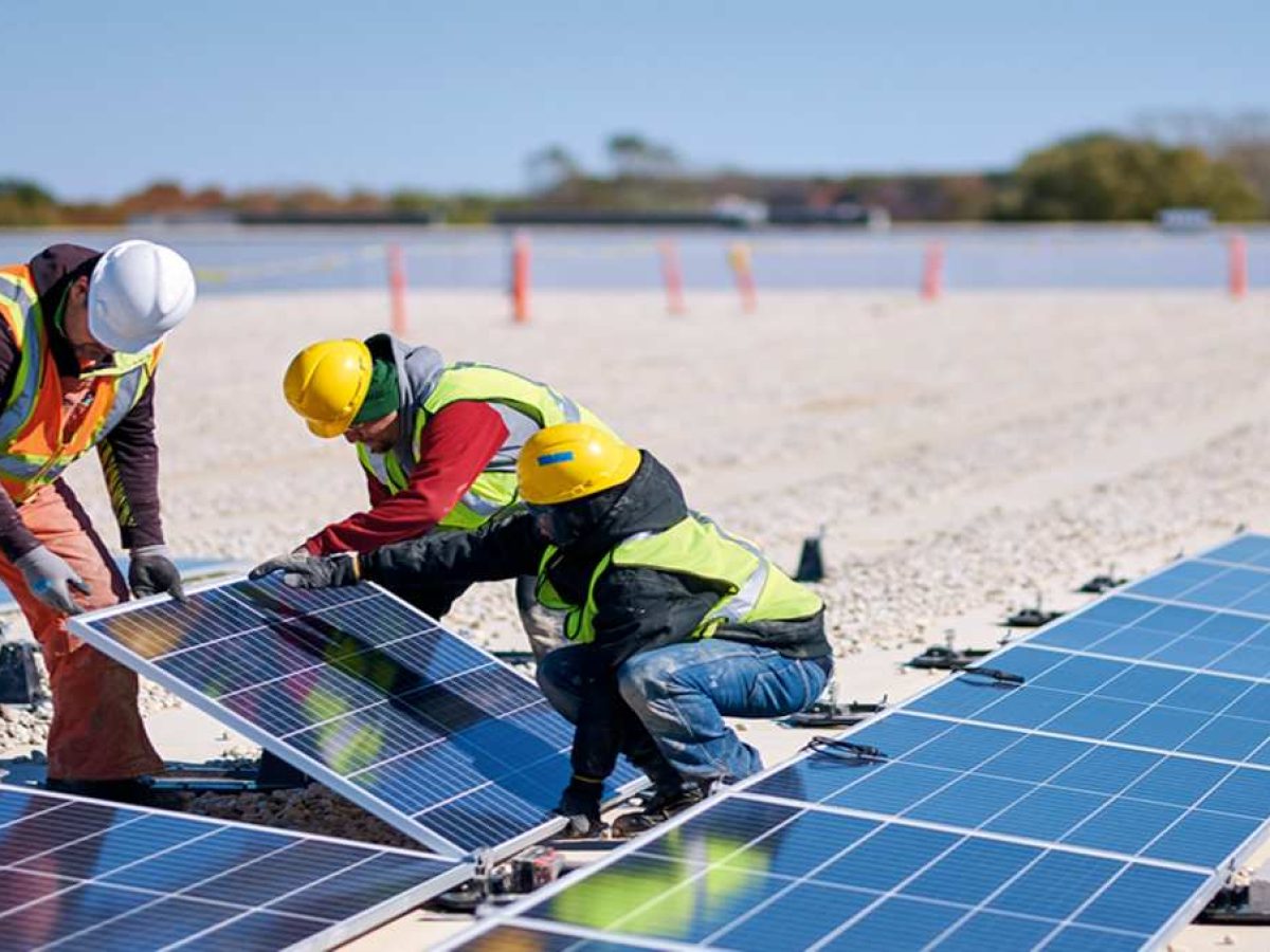 commercial solar installation