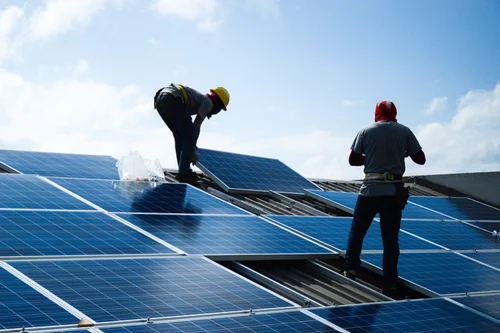 Commercial Solar Installation