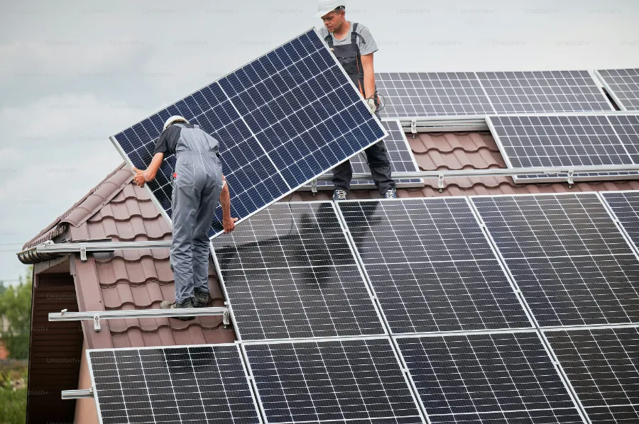 commercial solar installation