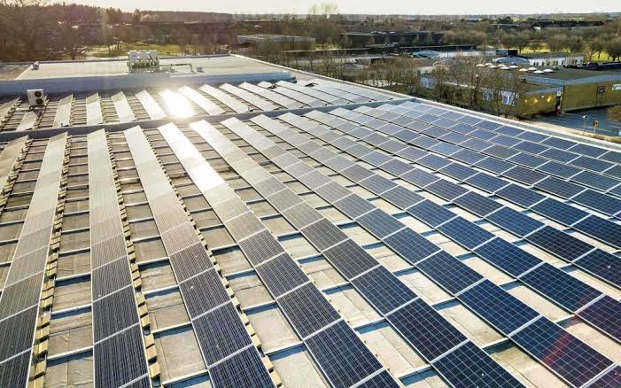 commercial solar installation