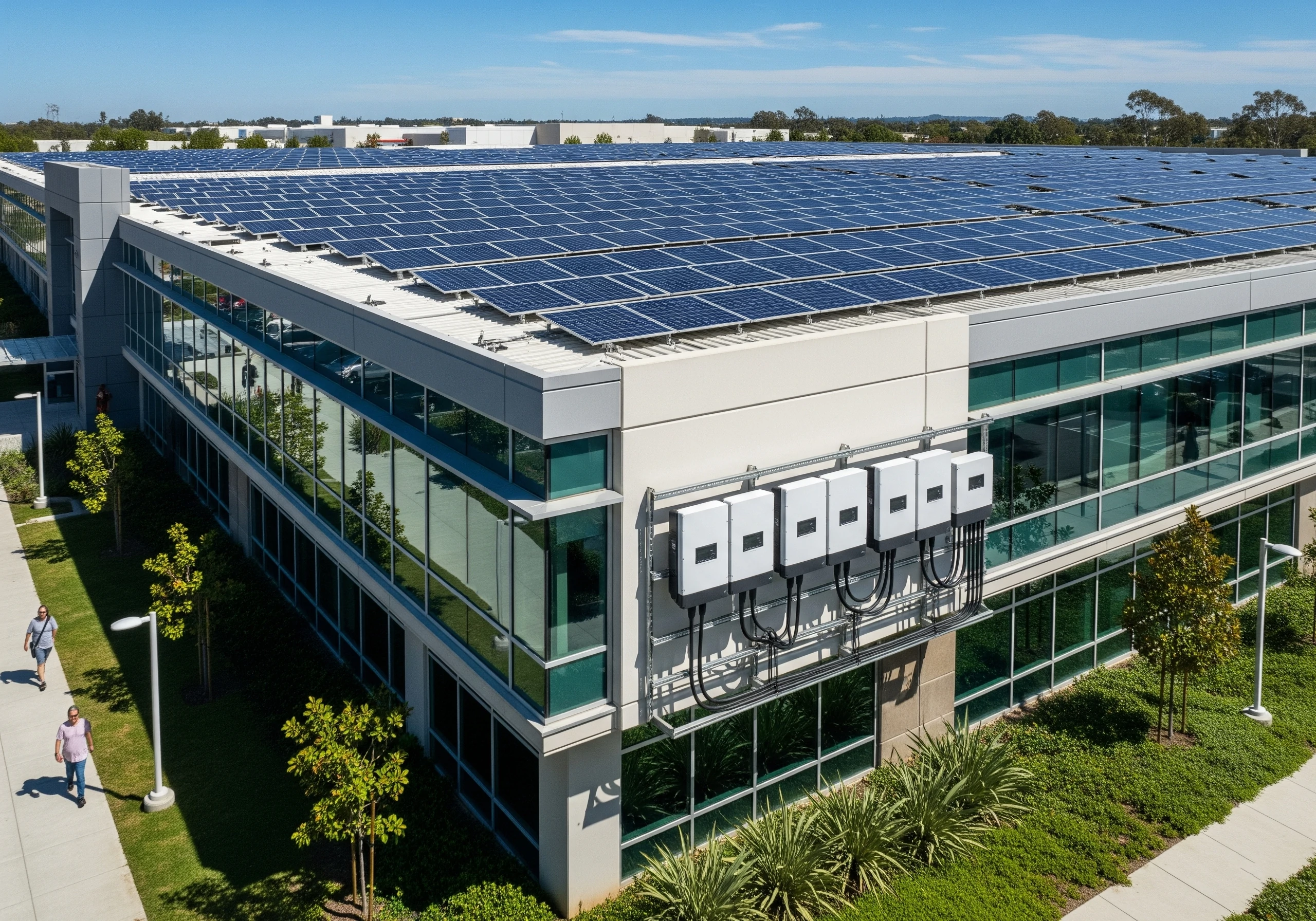 commercial solar installation